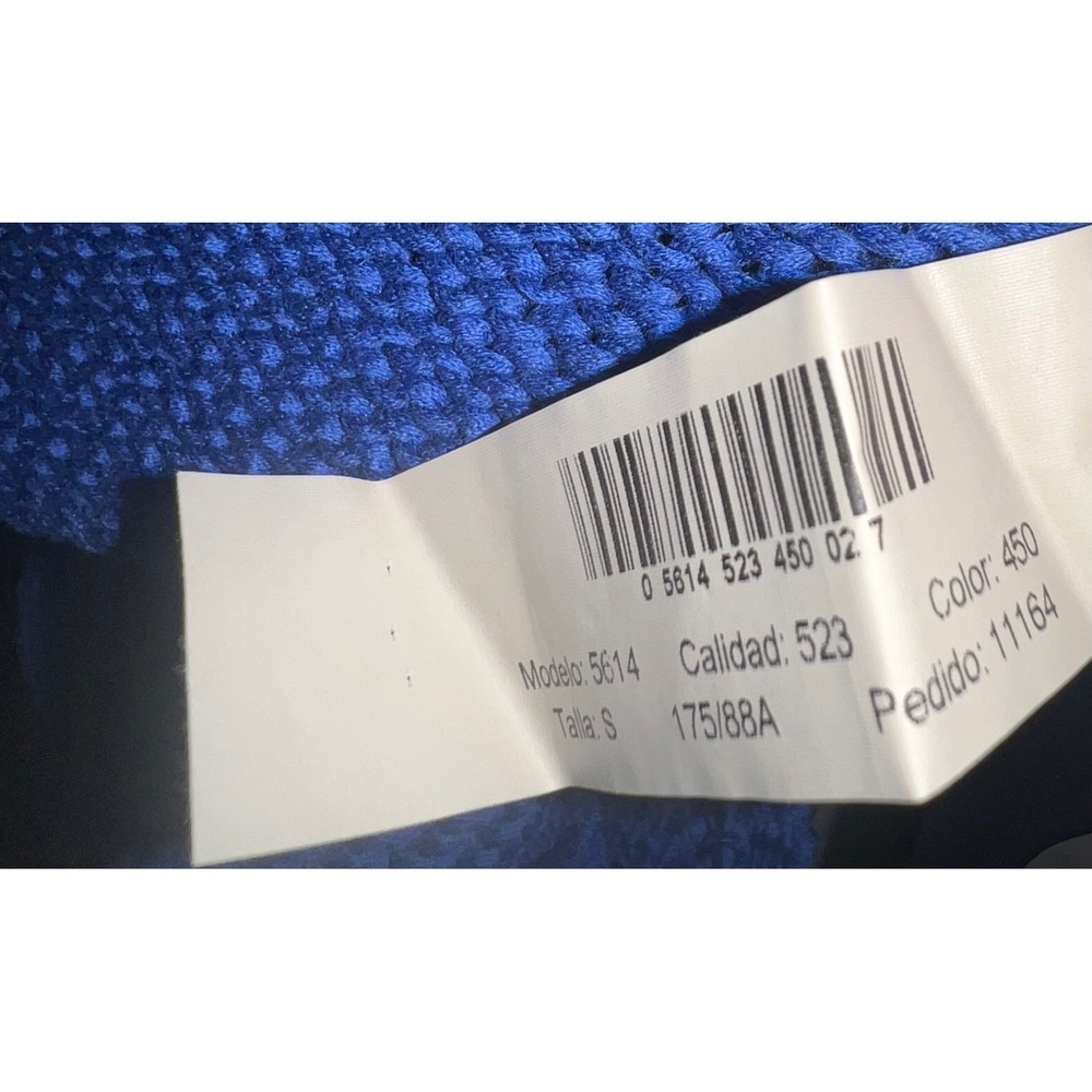 Massimo Dutti blue crew neck Top Sz S 3/4 Sleeve Luxury Designer Comfy nwt - Picture 8 of 9